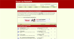 Desktop Screenshot of forum.relatieklik.nl